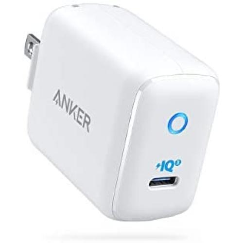 USB C Charger, Anker 30W PIQ 3.0 Fast Charger Adapter, Anker PowerPort III Mini Compact Type-C Charger, for iPhone 11/11 Pro/Max/XR/XS/X / 8, iPad Pro, MacBook, Galaxy, Pixel, and More