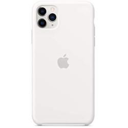 Apple Silicone Case (for iPhone 11 Pro Max) - White