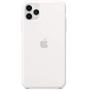 Apple Silicone Case (for iPhone 11 Pro Max) - White