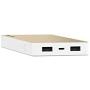 mophie PowerStation - Universal External Battery - Made for Smartphones and Tablets (6,000mAh) - Gold