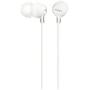 Sony MDREX15LP In-Ear Earbud Headphones, White