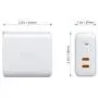 PD Charger AUKEY 36W 2-Port Foldable USB C Charger with 30W Power Delivery 3.0 & Dynamic Detect Type C Wall Charger for iPhone 11 Pro Max SE, Galaxy S10, Pixel 4 XL, MacBook, iPad, Airpods Pro, Switch