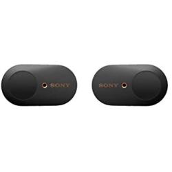 Sony WF-1000XM3 Industry Leading Noise Canceling Truly Wireless Earbuds Headset/Headphones with Alexa voice control and mic for phone call, Black