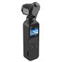 DJI Osmo Pocket Handheld 3 Axis Gimbal Stabilizer with integrated Camera, Attachable to Smartphone, Android (USB-C), iPhone (Renewed)