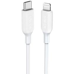 USB C to Lightning Cable (3 ft), Anker Powerline III MFi Certified Fast Charging Lightning Cable for iPhone 11 Pro 11 Pro Max X XS XR Max 8 Airpods Pro, Supports Power Delivery (White)