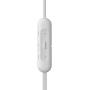 Sony WI-C310 Wireless in-Ear Headset/Headphones with mic for Phone Call, White (WI-C310/W)