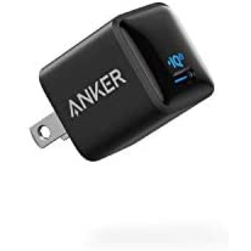 USB C Charger, Anker 18W PIQ 3.0 Compact Fast Charger Adapter, PowerPort III Nano USB C Wall Charger for iPhone 11/11 Pro/11 Pro Max/XR/XS/X, Galaxy S10/S9,Pixel 3/2, iPad Pro,Nintendo Switch and More