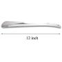 Shoe Horn, Metal Shoe Horns, Shoehorn - 12 Inch Long Shoe Horn, Heavy Duty Shoe Helper Stick, Stainless Steel Shoe Horn for Men, Women, Kids, Seniors