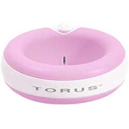 Torus Pet Water Bowl | 2-Liter | Fresh Filtered Water | Healthy & Hygienic Pet Bowl | for Small, Medium, Large Dogs, Cats & Other Pets