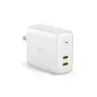 PD Charger AUKEY 36W 2-Port Foldable USB C Charger with 30W Power Delivery 3.0 & Dynamic Detect Type C Wall Charger for iPhone 11 Pro Max SE, Galaxy S10, Pixel 4 XL, MacBook, iPad, Airpods Pro, Switch