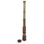 Brass Nautical - Antique Working Telescope/Spyglass Replica in Leather Box, with Glass Optics, Extendable to 14 inches, Made of Pure Brass, Decorative Kids Scope Brass Nautical - Antique Working Telescope/Spyglass Replica in Leather Box, with Glass Optics, Extendable to 14 inches, Made of Pure Brass, Decorative Kids Scope
