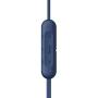 Sony WI-C310 Wireless in-Ear Headset/Headphones with mic for Phone Call, Blue, Model Number: WI-C310/L