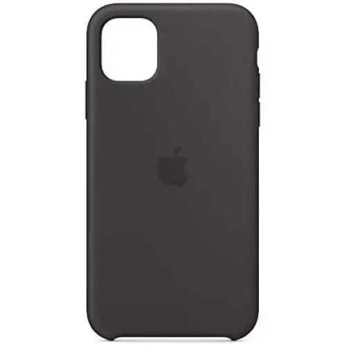 Apple Silicone Case (for iPhone 11) - Black