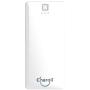 Chargii - Apple Power Bank - All-in-One Portable Charger - Cell Phone Battery Backup - Built-in Wall Plug AC Adapter, Apple & USB-C Cables - 2 USB Ports - 5000 mAH - White