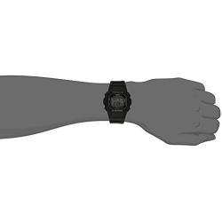 Casio Mens G-Shock Quartz Watch with Resin Strap, Black, 20 (Model: DW5600E-1V)
