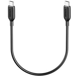 USB C Cable 60W, Anker Powerline III USB-C to USB-C Cable 2.0 (1ft), USB C Charger Cable for MacBook Pro 2020, iPad Pro 2020, Switch, Samsung Galaxy S20 Plus S9 S8 Plus, Pixel, and More