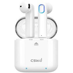 Wireless Earbuds, Cshidworld Bluetooth 5.0 Earbuds Headphones, True Wireless Stereo Earphones with 30Hrs Playback, Hi-Fi Sound Bluetooth Headset with Charging Case One-Step Pairing Noise