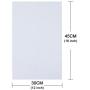 Similane 6 Pieces Aida Cloth 14 Count Cross Stitch Fabric, White, 12 by 18-Inch
