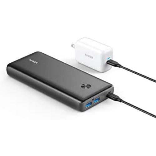 Anker Power Bank, PowerCore III Elite 25600 PD 60W with 65W PD Charger, Power Delivery Portable Charger Bundle for USB C MacBook Air/Pro/Dell XPS, iPad Pro 2020, iPhone 11 Pro / 11 / X / 8, and More