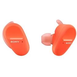 Sony WF-SP800N Truly Wireless Sports in-Ear Noise Canceling Headphones with mic for Phone Call and Alexa Voice Control, Orange (Amazon Exclusive) (WFSP800N/D)