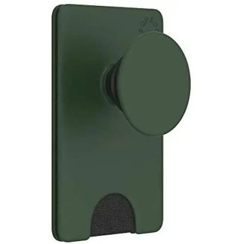 PopSockets PopWallet+: Swappable & Repositionable Wallet - Moss Green PopSockets PopWallet+: Swappable & Repositionable Wallet - Moss Green