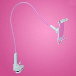 NockNock Stand Holder for Nintendo Switch and Smartphones Samsung Android S8 S9 iPhone, Gooseneck Long Arm (Pink)