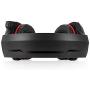 LFJNET V-1 Gaming Headset RGB Illuminated Wired Headphones Universal for Smart Phone Notebook red