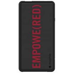 mophie Powerstation Plus External Battery with Built in Cables for Smartphones and Tablets (6,000mAh) - PRODUCT(RED)