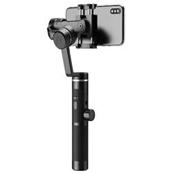 FeiyuTech SPG 2 3-Axis Gimbal Stabilizer for Smartphone iPhone Xs X 8 7 Plus Samsung Galaxy S9+ S9 S8 Gopro 7 6 Splashproof Audio Transmission Bluetooth Dual Mode Connection OLED Display 14H Runtime