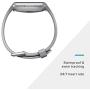 Fitbit Versa Smart Watch, Gray/Silver Aluminium, One Size (S & L Bands Included) (Renewed)