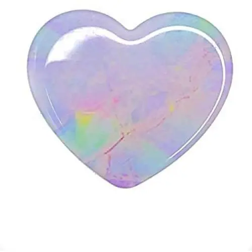 Senoj Forever: Heart Shape Phone Socket Mount Expanding Phone Holder Grip and Universal Collapsible Stand for Smartphones and Tablets - Glossy (Opal) Senoj Forever: Heart Shape Phone Socket Mount Expanding Phone Holder Grip and Universal Collapsible Stand for Smartphones and Tablets - Glossy (Opal)