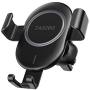 Zagzog Wireless Car Charger Mount Adjustable Gravity Air Vent Phone Holder for iPhone and Android Smartphones Qi Certified (Black)