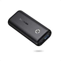 POWERADD EnergyCell 10000, Ultra-Compact High-Speed Charging Portable Charger, Smallest and Lightest 10000mAh Power Bank Compatible for iPhone 11 XS X 8 Plus Samsung S10 Google LG iPad and More（Black）