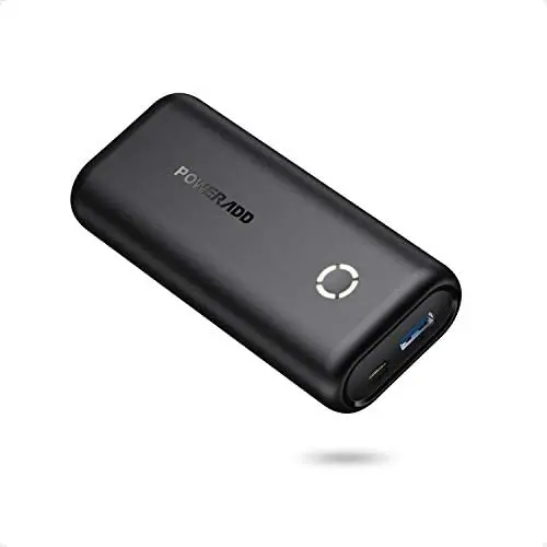 POWERADD EnergyCell 10000, Ultra-Compact High-Speed Charging Portable Charger, Smallest and Lightest 10000mAh Power Bank Compatible for iPhone 11 XS X 8 Plus Samsung S10 Google LG iPad and More(Black) POWERADD EnergyCell 10000, Ultra-Compact High-Speed Charging Portable Charger, Smallest and Lightest 10000mAh Power Bank Compatible for iPhone 11 XS X 8 Plus Samsung S10 Google LG iPad and More(Black)
