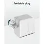 USB C Wall Charger, RAMPOW 61W PD Charger [GaN Tech] Type C Power Delivery Fast Charger, Foldable Adapter for MacBook Pro Air, Dell XPS 13, HP Spectre, iPad Pro, iPhone SE 11 Pro Max and More, White