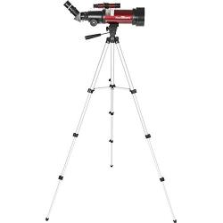 Orion 10034 GoScope II 70mm Refractor Travel Telescope Moon Kit (Burgundy)