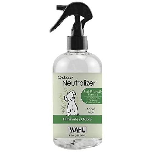 Wahl Odor Neutralizer for Dogs and Wherever they Lay, Scent Free – 8 oz