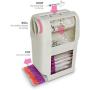 UltiCare VetRx U-40 UltiGuard Safe Pack Pet Insulin Syringes 1/2cc, 29G x 1/2", 100 ct
