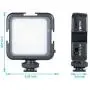 ELIVERN LED Camera Light, 42 LED Video Light, 2-Levels Adjustable, 2000 mAh Rechargeable Battery ELIVERN LED Camera Light, 42 LED Video Light, 2-Levels Adjustable, 2000 mAh Rechargeable Battery