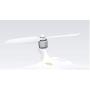 DJI Phantom 4 Pro V2.0 New 9455S Low-Noise Quick-Release Propellers 2 Pairs Pack,White with Luckybird USB Reader