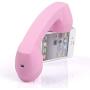Aoile Wireless Retro Telephone Handset Radiation-Proof Handset Receivers Headphones for Mobile Phone Black