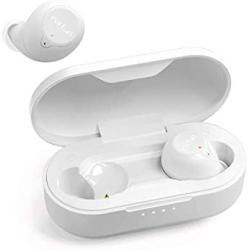 Wireless Earbuds, [2020 Upgraded] EarFun Free Bluetooth 5.0 Earbuds with Wireless Charging Case, USB-C Quick Charge, IPX7 Waterproof in-Ear Wireless Headphones, Deep Bass, 30H Playtime Built-in Mic