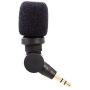 Saramonic SR-XM1 3.5mm TRS Omnidirectional Microphone Plug and Play Mic for DSLR Cameras, Camcorders, CaMixer, SmartMixer, LavMic, SmartRig+ and UWMIC9/UWMIC10/UWMIC15 Wireless Microphone Systems