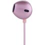Richer-R Wired in-Ear Headphones,3.5 MM Metal Strong Bass in-Ear Headphone Stereo HiFi with Mic Stereo Headset,Multifunction in-Ear Gaming Earphone with Noise Reduction Function(Rose Gold)