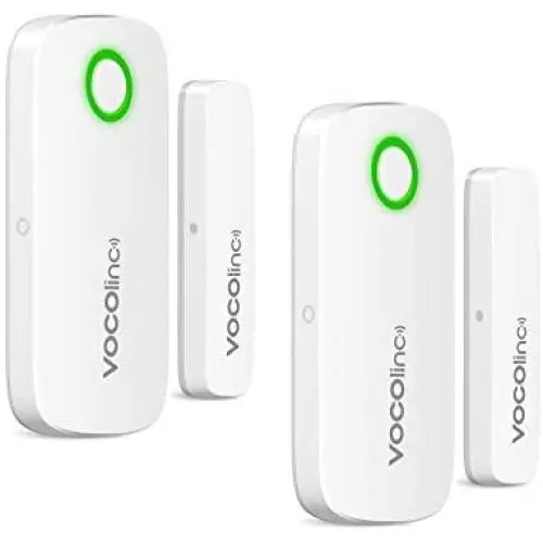 VOCOlinc Door Window Alarm Magnetic Contact Sensor Wireless Smart No Hub Required ONLY Works with Apple HomeKit Home Security Bluetooth Low Energy Remote Access VS1 (2 Pack HomeKit) VOCOlinc Door Window Alarm Magnetic Contact Sensor Wireless Smart No Hub Required ONLY Works with Apple HomeKit Home Security Bluetooth Low Energy Remote Access VS1 (2 Pack HomeKit)
