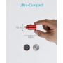 Car Charger, Anker Mini 24W 4.8A Metal Dual USB Car Charger, PowerDrive 2 Alloy Flush Fit Car Adapter with Blue LED, for iPhone 11/XR/Xs/Max/X/8/7/Plus, iPad Pro/Air 2/Mini, Galaxy, LG, HTC and More