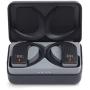 JBL ENDURANCE PEAK - True Wireless Earbuds, bluetooth sport headphones with microphone, Waterproof, up to 28 hours battery, charging case and quick charge, works with Android and Apple iOS (black)