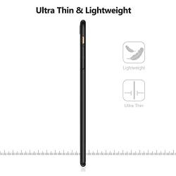 TORRAS Slim Fit iPhone 8 Plus Case/iPhone 7 Plus Case, Hard Plastic PC Ultra Thin Mobile Phone Cover Case with Matte Finish Coating Grip Compatible with iPhone 7 Plus / 8 Plus, Black