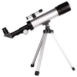 QQLK Astronomical Telescope Astronomical Refractor Telescope Portable Astronomical Landscape Lens &Tripod – Ideal for Astronomy Beginners for Star Watching