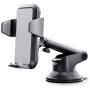 Upgraded Car Phone Mount KLKE Universal Phone Holder for Car Strong Suction Cup Dashboard Windshield Car Phone Holder with Quick Release Landscape Portrait Mode for iPhone Samsung Galaxy LG
